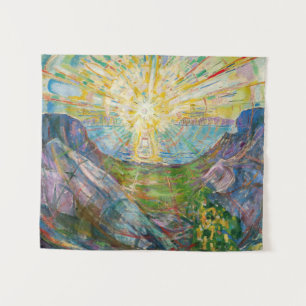 Edvard Munch - The Sun 1916 Tapestry
