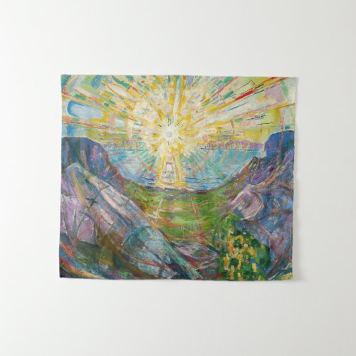 Edvard Munch _ The Sun 1916 Tapestry