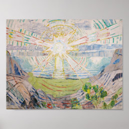 Edvard Munch - The Sun Poster