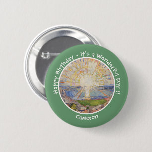 Edvard Munch The Sun (Solen) - Sunrise Party Items Button