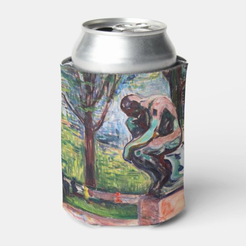 Edvard Munch _ The Thinker by Rodin Can Cooler