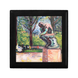 Edvard Munch - The Thinker by Rodin Gift Box