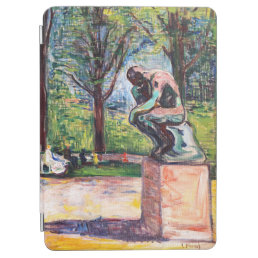 Edvard Munch - The Thinker by Rodin iPad Air Cover
