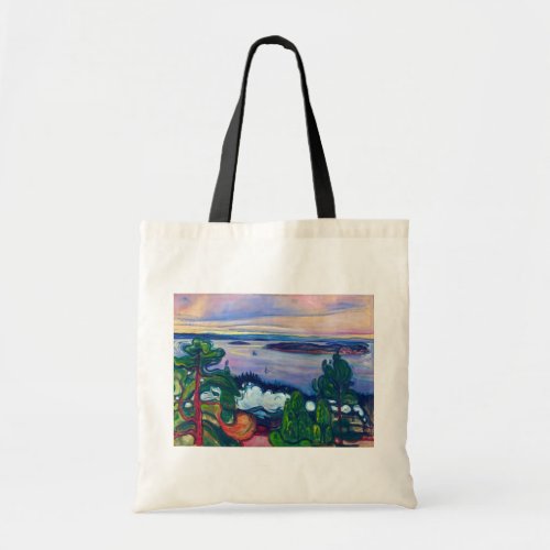 Edvard Munch _ Train Smoke Tote Bag