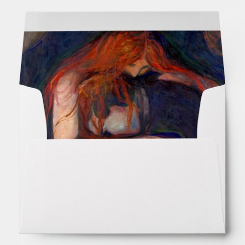Edvard Munch _ Vampire  Love and Pain Envelope