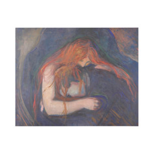 Edvard Munch - Vampire / Love and Pain Gallery Wrap