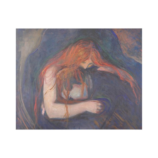 Edvard Munch - Vampire / Love and Pain Gallery Wrap (Front)