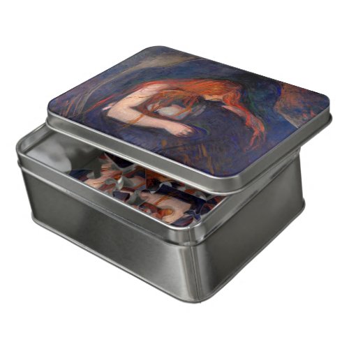 Edvard Munch _ Vampire  Love and Pain Jigsaw Puzzle