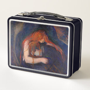 Edvard Munch - Vampire / Love and Pain Metal Lunch Box