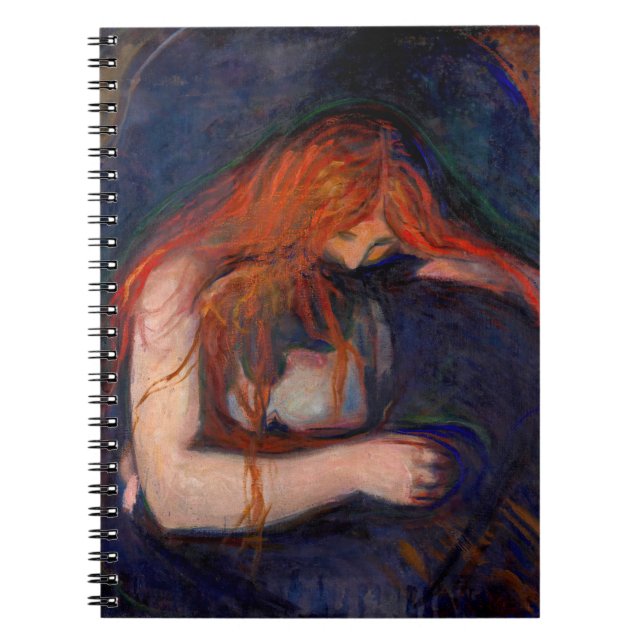 Edvard Munch - Vampire / Love and Pain Notebook (Front)