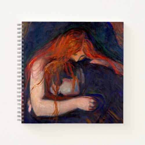 Edvard Munch _ Vampire  Love and Pain Notebook