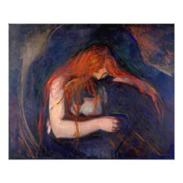 Edvard Munch - Vampire / Love and Pain Photo Print