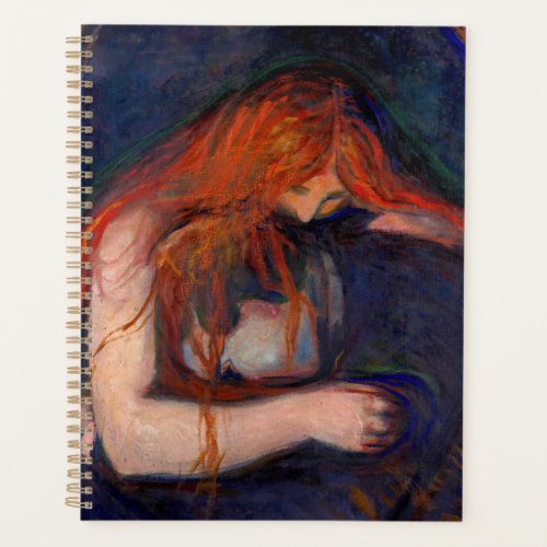 Edvard Munch _ Vampire  Love and Pain Planner