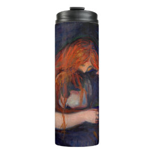Edvard Munch - Vampire / Love and Pain Thermal Tumbler