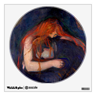 Edvard Munch - Vampire / Love and Pain Wall Decal