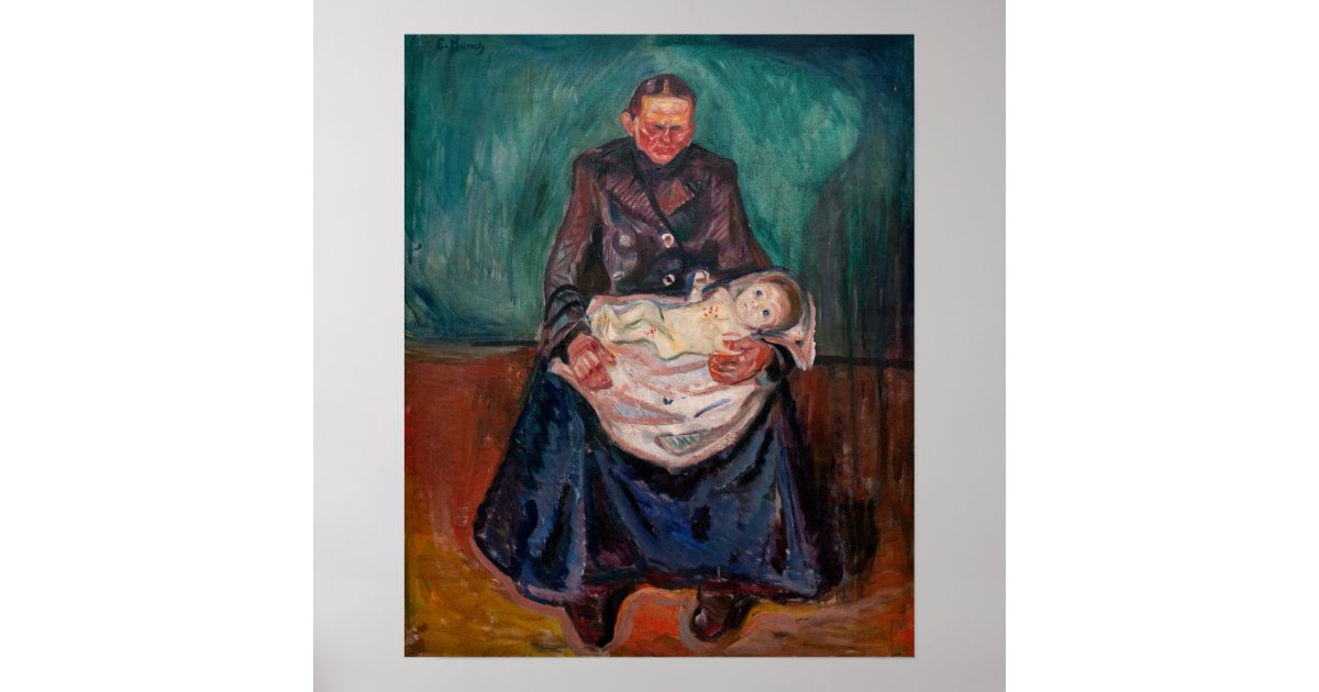 Death in the Sick-Room by Edvard Munch Reproduction For Sale