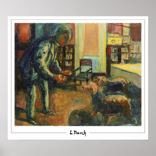Edvard Munch Zedign Art Poster #13-3 (Front)