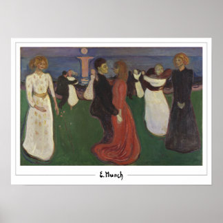 Edvard Munch Zedign Art Poster #193-3