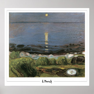 Edvard Munch Zedign Art Poster #20-3