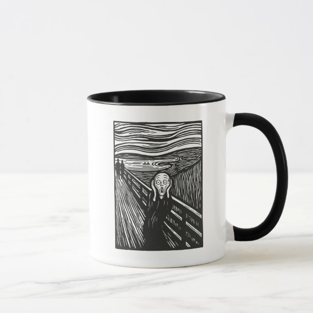 Edvard Munch's Scream Mug (Right)