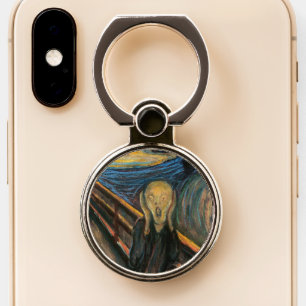 Edvard Munch's The Scream Phone Ring Stand