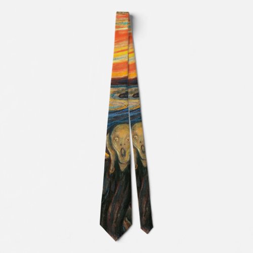 Edvard Munchs The Scream Tie