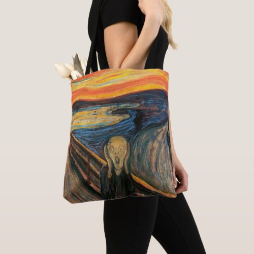 Edvard Munchs The Scream Tote Bag