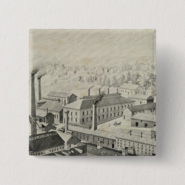 Edw Miller & Co Pinback Button (Front)