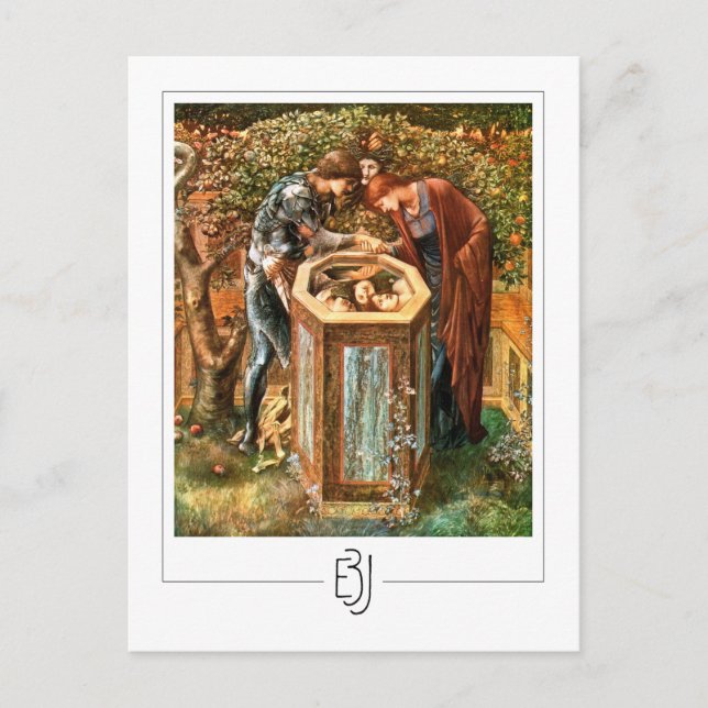 Edward Burne-Jones #160 - Fine Art Postcard (Front)