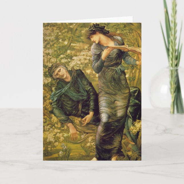 Edward Burne-Jones - Merlin GC Holiday Card (Front)