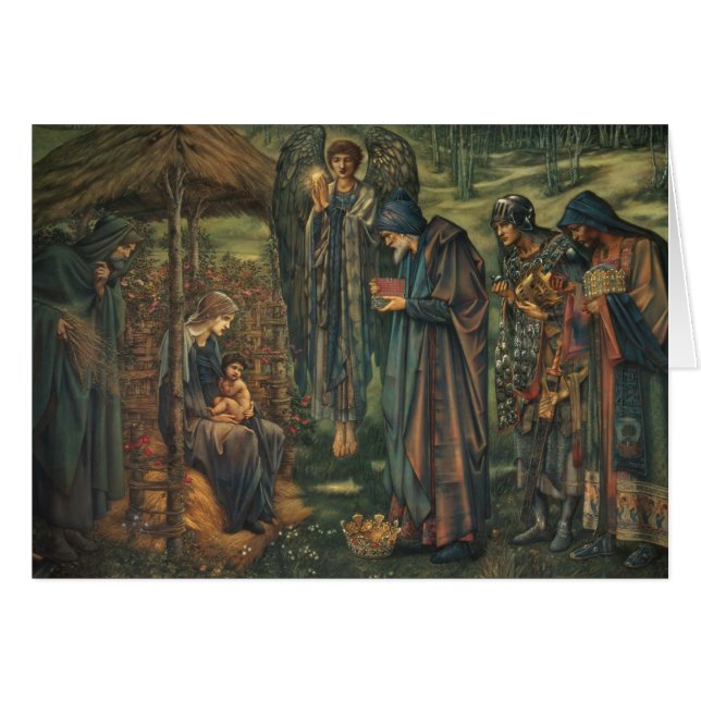 Edward Burne-Jones - The Star of Bethlehem Cards (Front Horizontal)