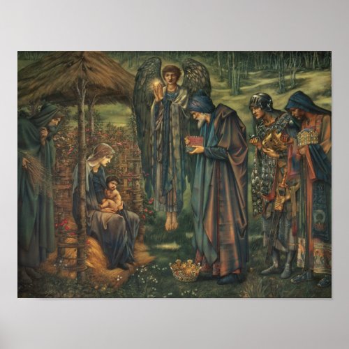 Edward Burne_Jones _ The Star of Bethlehem Poster