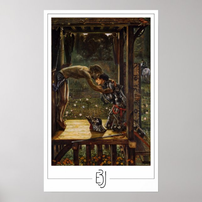 Edward Burne-Jones Zedign Art Poster #14 (Front)