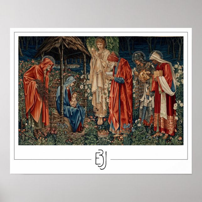 Edward Burne-Jones Zedign Art Poster #3 (Front)