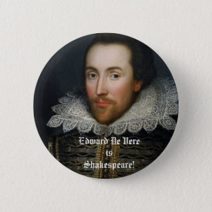 Edward De Vere is Shakespeare! Button