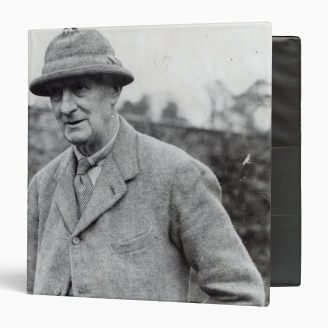 Edward Grey, 1st Viscount Grey of Fallodon 3 Ring Binder (Front/Inside)