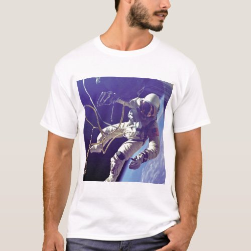 Edward H White first American Space Walker NASA T_Shirt