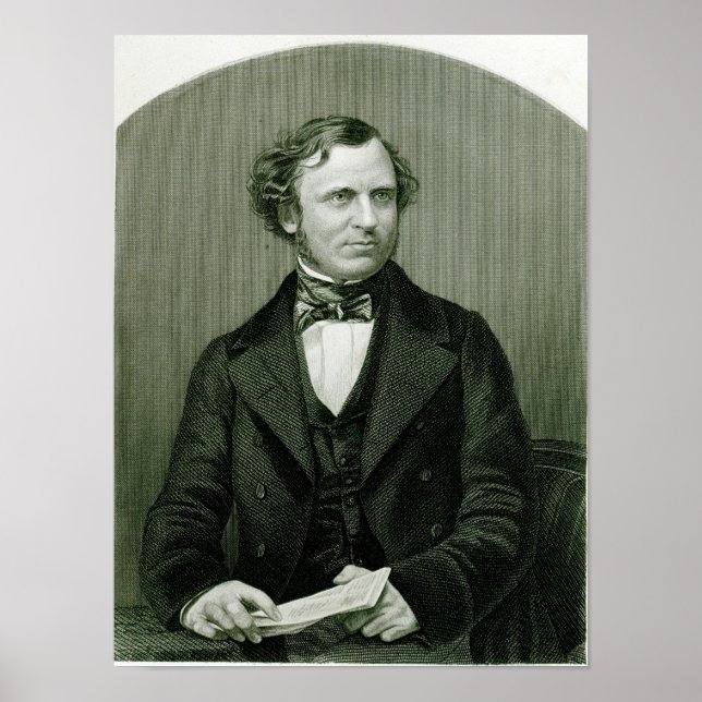 Edward Henry Smith Stanley, Lord Stanley Poster (Front)