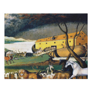 Edward Hicks - Noah's Ark Canvas Print 