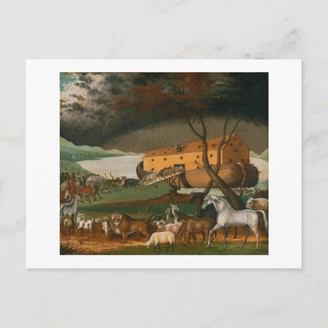 Edward Hicks - Noah's Ark Postcard (Front)