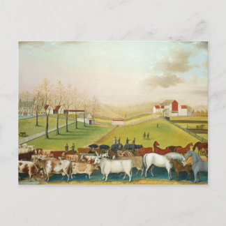 Edward Hicks - The Cornell Farm Postcard