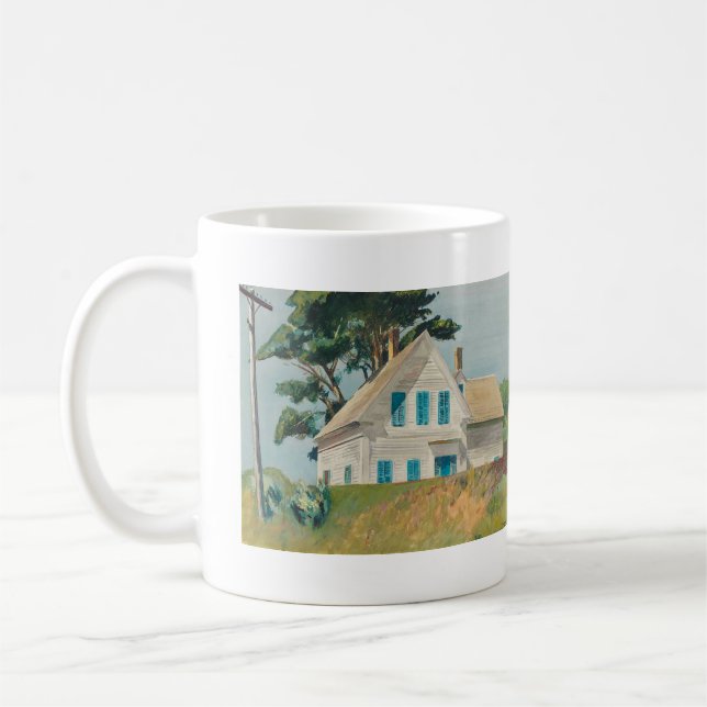edward hopper art  coffee mug (Left)