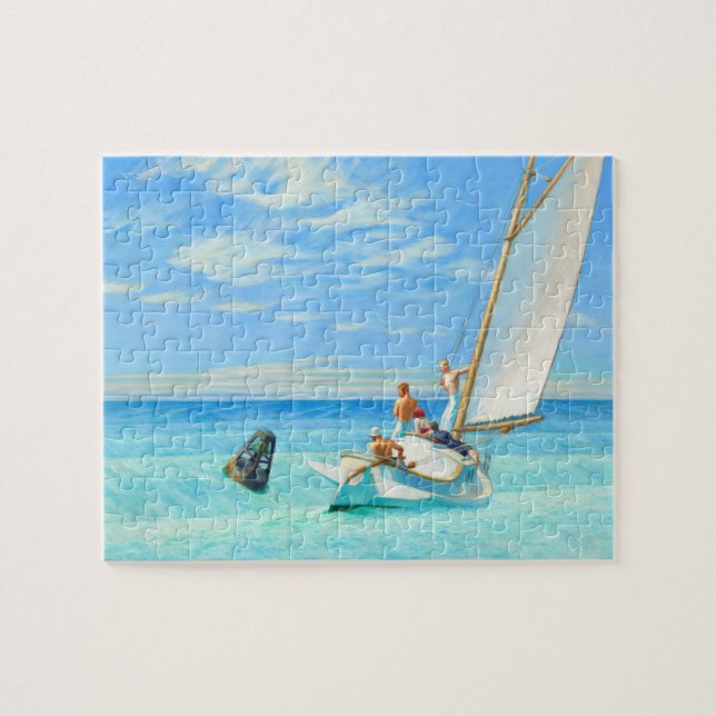 Edward Hopper Ground Swell (1939) Fine Art Jigsaw Puzzle (Horizontal)