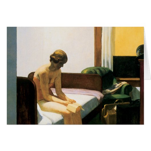 Edward Hopper Hotel Room Cards (Front Horizontal)