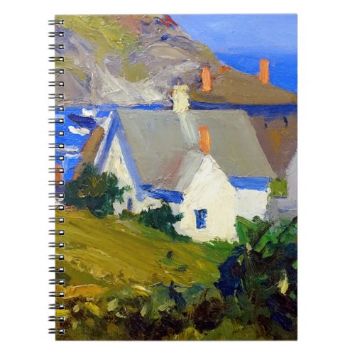 Edward Hopper Monhegan Houses Notebook
