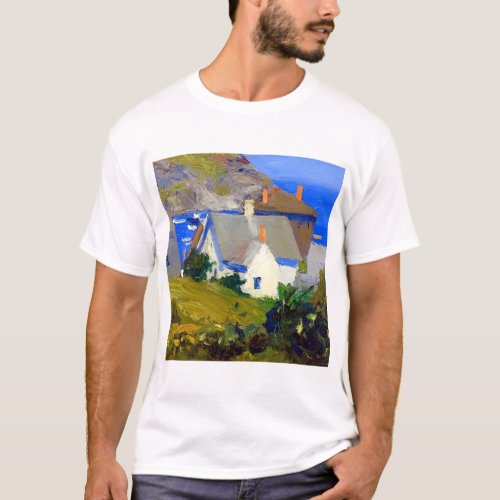 Edward Hopper Monhegan Houses T_Shirt