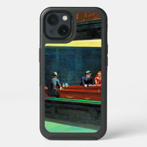 Edward Hopper Nighthawks iPhone 13 Case