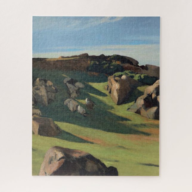 Edward hopper paintings art jigsaw puzzle (Vertical)