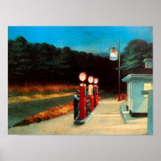 Edward hopper paintings art poster