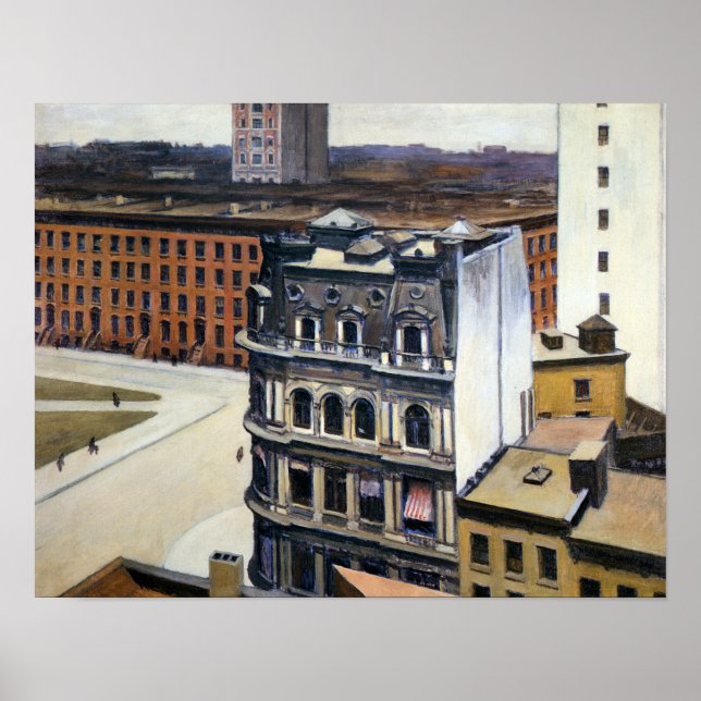 Edward Hopper The City 13"x17" Poster (Front)